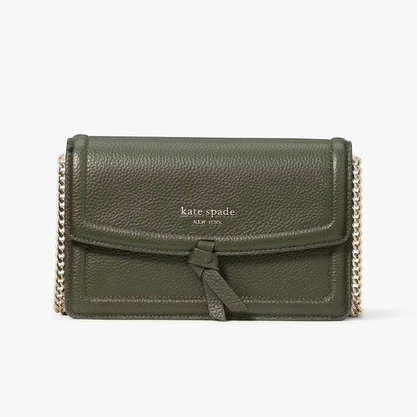 Kate Spade Knott Flap Crossbody - Bonsai Tree | Kate Spade 荔枝紋紋真皮斜孭袋 - Bonsai Tree