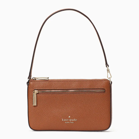 Kate Spade Leila Convertible Wristlet - Warm Gingerbread | Kate Spade 荔枝紋真皮兩用單肩包 - Warm Gingerbread