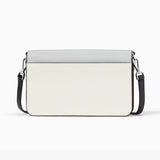 Kate Spade Madison Willow Mini Flap Crossbody - Platinum Grey Multi | Kate Spade 十字斜紋皮革斜揹包/單肩包 - Platinum Grey Multi