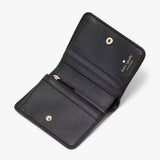 Kate Spade Signature Spade Flower Small Bifold Wallet - Black Multi | Kate Spade 經典Spade印花短銀包 - Black Multi
