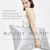 22 Momme Mulberry Pillowcase - Modern Gray (Set Of 2) | 22姆米美肌真絲枕頭套 - 銀灰色 (兩個裝)