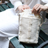 Creer Organic Made Shoulder Bag - Ivory | Creer 環保編織單肩袋 - 象牙白色