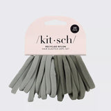 Recycled Nylon Hair Elastics 20pc Set - Eucalyptus | Re-Nylon再生尼龍髮圈20條裝 - 大地色