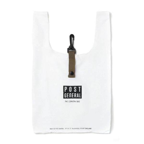 Post General Conveni Bag - White | 輕量折疊手提袋 - 白色