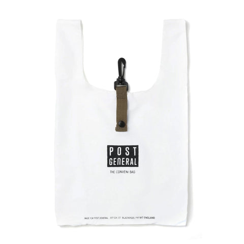 Post General Conveni Bag - White | 輕量折疊手提袋 - 白色