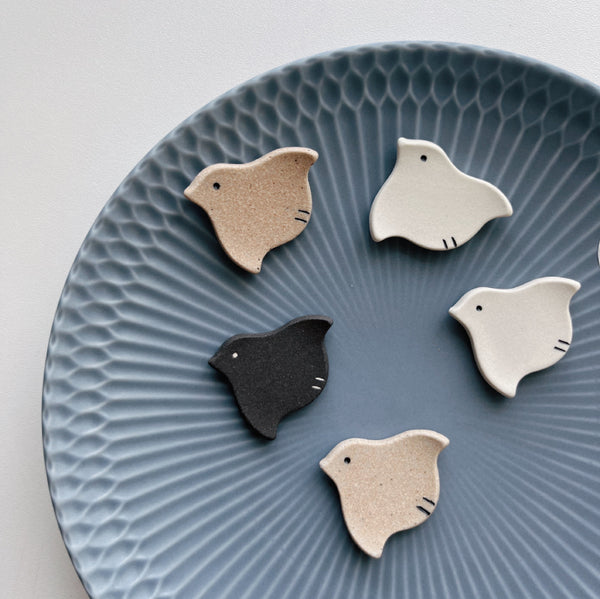 【3 Color Available】Plover Chopstick Rest | 【三色可選】千鳥美濃燒筷子座