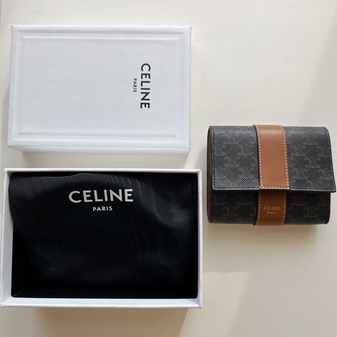 【新品・未使用】CELINE small Trifold Walvet CELINE Small Trifold Wallet | Celine Trifold Wallet