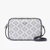 Kate Spade Signature Spade Flower Mini Camera Bag - Navy Multi | Kate Spade 經典黑桃花紋拉鍊斜揹包 - Navy Multi