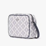 Kate Spade Signature Spade Flower Mini Camera Bag - Navy Multi | Kate Spade 經典黑桃花紋拉鍊斜揹包 - Navy Multi