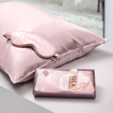22 Momme Mulberry Pillowcase - Blush (Set Of 2) | 22姆米美肌真絲枕頭套 - 粉紅色 (兩個裝)
