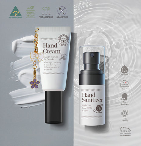 Moody Mood Pure & Serene Duo | Moody Mood 檸檬香桃木淨護潤手套裝
