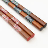 Wakasa Nuri Chopsticks & Chopsticks Rest Set | 日本手工製貝市松若狹塗筷子套裝
