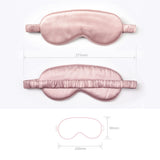 22 Momme Mulberry Silk Sleep Gift Set (Silk Eye Mask & Silk Pillowcase)・Blush | 22姆米美肌真絲眼罩及枕袋套裝・Blush
