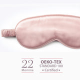 22 Momme Mulberry Silk Sleep Eye Mask・Blush | 22姆米美肌真絲眼罩・Blush