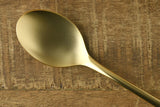Retro Cutlery Matte Gold Spoon | Retro Cutlery 復古啞金色餐匙