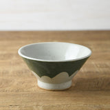 Teshigoto Mount Fuji Bowl (Green) | Teshigoto 日本美濃燒富士山碗.綠色