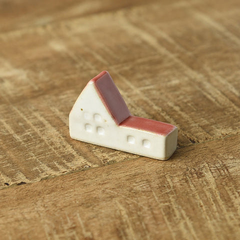 【2 Color Available】House Chopstick Rest | 【兩色可選】房屋形美濃燒筷子座