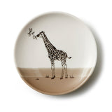 Zoo Matsuda Giraffe Plate | 松田動物園美濃燒長頸鹿碟