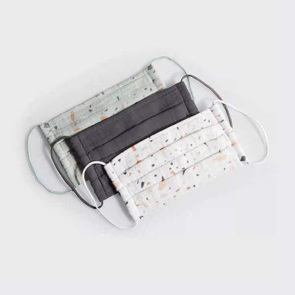 Kitsch Cotton Face Mask (Set Of 3).Terrazzo | Kitsch三層純棉口罩.Terrazzo