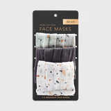 Kitsch Cotton Face Mask (Set Of 3).Terrazzo | Kitsch三層純棉口罩.Terrazzo