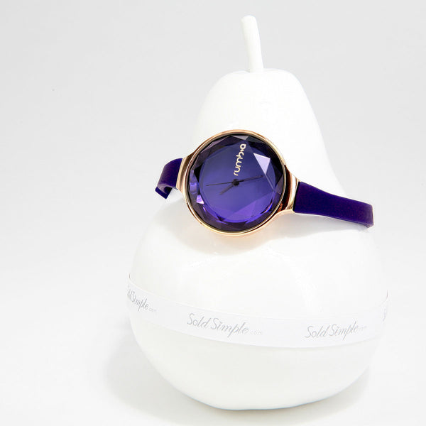 Orchard Gem Watch - Sapphire | 寶石切面腕錶・深藍色