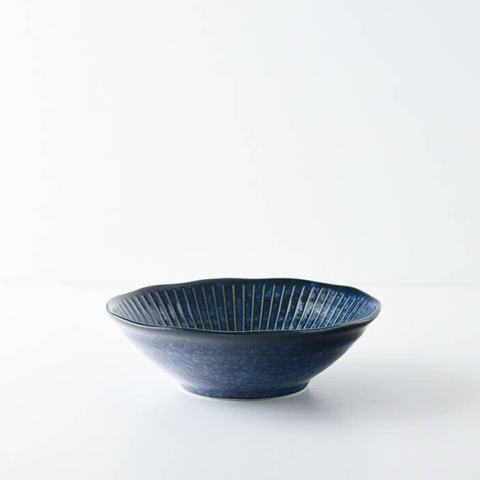 Indigo 14.2cm Bowl | Indigo深藍十草14.2cm美濃燒碗