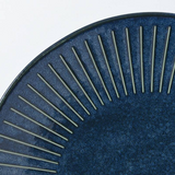 Indigo 23cm Plate | Indigo深藍十草23cm美濃燒碟