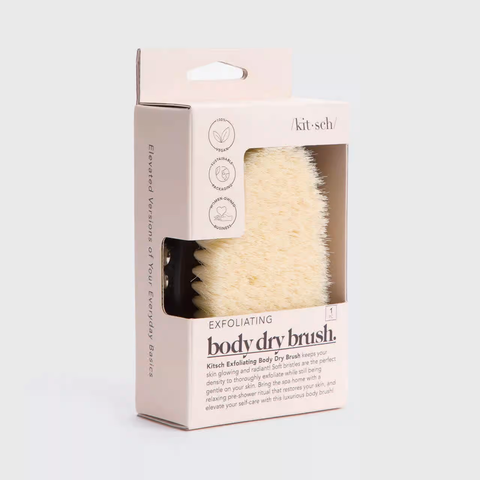 Soft Vegan Bristles Body Dry Brush | 純素刷毛身體乾刷