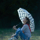 Mikuni Lightweight Folding Umbrella.Dot & Cat (White) | Mikuni 日本輕量晴雨兼用 防風迷你圓點貓雨傘 (白色)