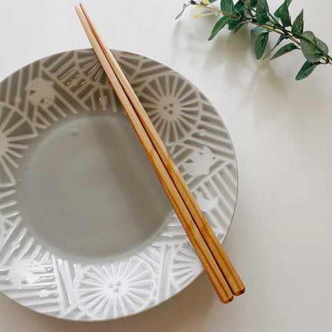 Minorutouki Kafu Plate.Gray | 美濃燒Kafu碟.灰色