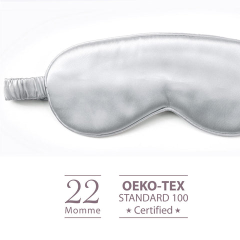 22 Momme Mulberry Silk Sleep Eye Mask・Modern Gray | 22姆米美肌真絲眼罩・Modern Gray