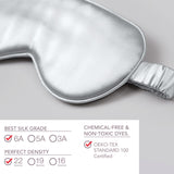 22 Momme Mulberry Silk Sleep Eye Mask・Modern Gray | 22姆米美肌真絲眼罩・Modern Gray