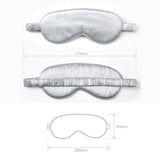 22 Momme Mulberry Silk Sleep Gift Set (Silk Eye Mask & Silk Pillowcase)・Modern Gray | 22姆米美肌真絲眼罩及枕袋套裝・Modern Gray