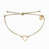<2 Color Available> Open Heart Handmade Bracelet | <兩色入> Open Heart 手工防水手繩