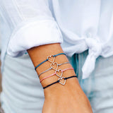 <2 Color Available> Open Heart Handmade Bracelet | <兩色入> Open Heart 手工防水手繩