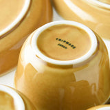 Tripware Minoyaki Cup and Saucer Set (Caramel) | Tripware 日本製美濃燒杯碟套裝.焦糖色