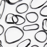 No-Snag Elastic・Black 100pc | No-Snag 橡筋髮圈・黑色100條