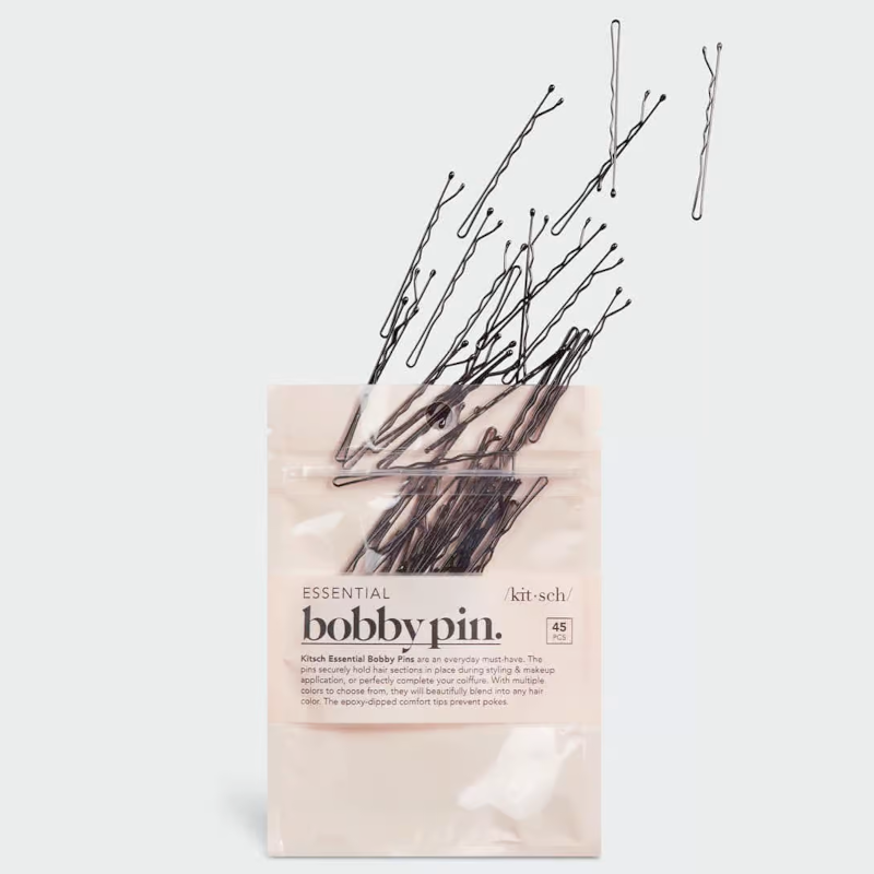 Kitsch Essential Bobby Pins 45pc - Black