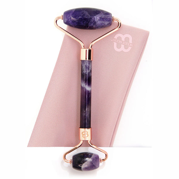 Natural Amethyst Face Roller | 天然紫水晶按摩棒