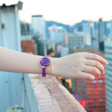 Orchard Gem Watch Amethyst | 寶石切面腕錶・紫色