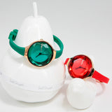 rchard Gem Watch - Ruby | 寶石切面腕錶・紅色