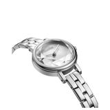 【Clearance】Venice Gem Silver | 【Clearance】威尼斯寶石切面不銹鋼袖珍腕錶・銀色