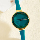 Orchard Gem Watch - Teal | 寶石切面腕錶・墨綠色