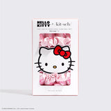 Hello Kitty x Kitsch XL Heatless Curling Set - Pink Hello Kitty Faces | Hello Kitty聯乘Kitsch免燙自然捲髮帶 - Pink Hello Kitty Faces