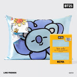 BT21 meets Kitsch Satin Pillowcase - KOYA | BTS防彈少年團 BT21 x Kitsch舒適睡眠枕頭套 - Koya (RM金南俊)