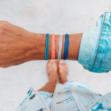 Handmade Original Waterproof Bracelet - White Sand | Pura Vida 手工製防水手繩 - White Sand