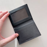 Calvin Klein Allover Monogram Logo Matte Bifold Wallet with Card Case - Black | Calvin Klein Monogram印花配真皮兩摺銀包(連卡片套) - 黑色