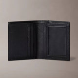 Calvin Klein Refined Saffiano Slim Bifold Wallet - Black | Calvin Klein 十字斜紋真皮兩摺銀包 - 黑色