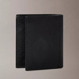 Calvin Klein Refined Saffiano Slim Bifold Wallet - Black | Calvin Klein 十字斜紋真皮兩摺銀包 - 黑色