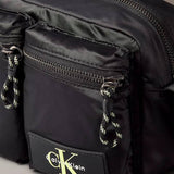 Calvin Klein Tech Utility Camera Bag - Black/Wild Lime | Calvin Klein 輕量尼龍機能多用途斜孭袋 - Black/Wild Lime